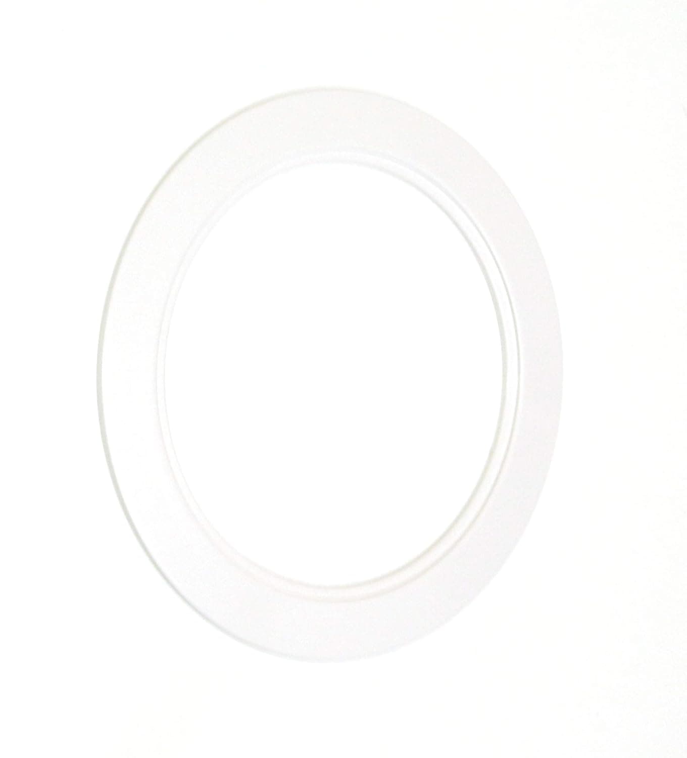 Trim Ring for 6" Recessed Light Can Fixtures (5, White)