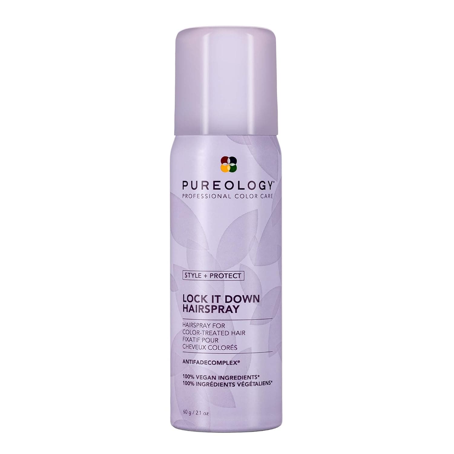 Pureology Style + Protect Lock It Down Hairspray for Color-Treated Hair, Maximum Hold