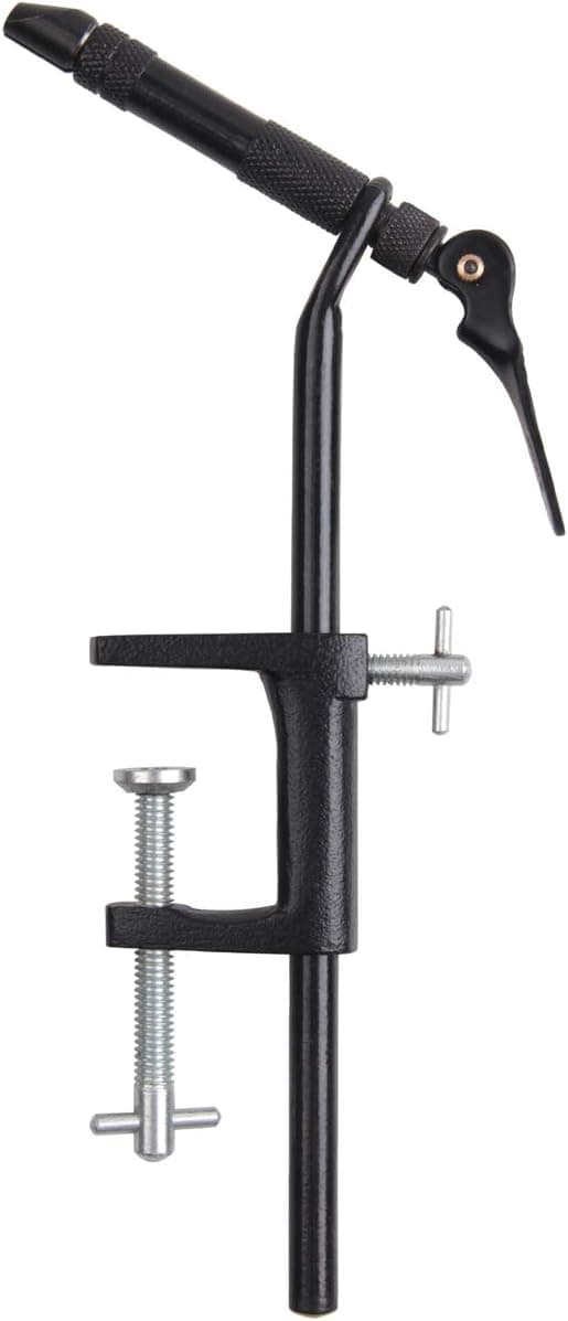 JSHANMEI Fly Tying Tool Kit Includes Bobbin Finisher Scissors Hackle Hair Stacker Fly Fishing Flies Tying Tools Set