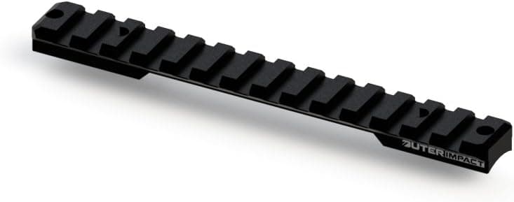 Outerimpact Savage AccuTrigger (Rounded Receiver) Short Action Picatinny Scope Base with 20 MOA