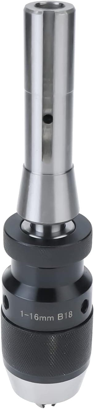 YaeKoo 1/32"- 5/8" (1-16mm) Keyless Drill Chuck with R8 Shank Adapter
