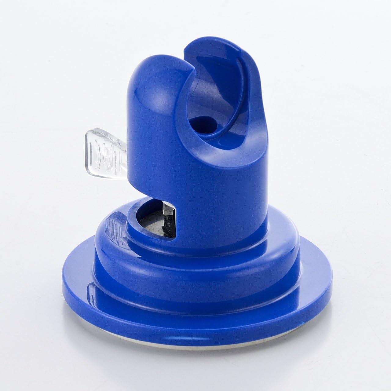 Handheld Shower Head Holder,Justmysport Hand Shower Wall Bracket Waterproof Shower Head Adapter Strong Vacuum Suction Cup Adjustable Strong Sucker Bathroom Accessories Set Blue