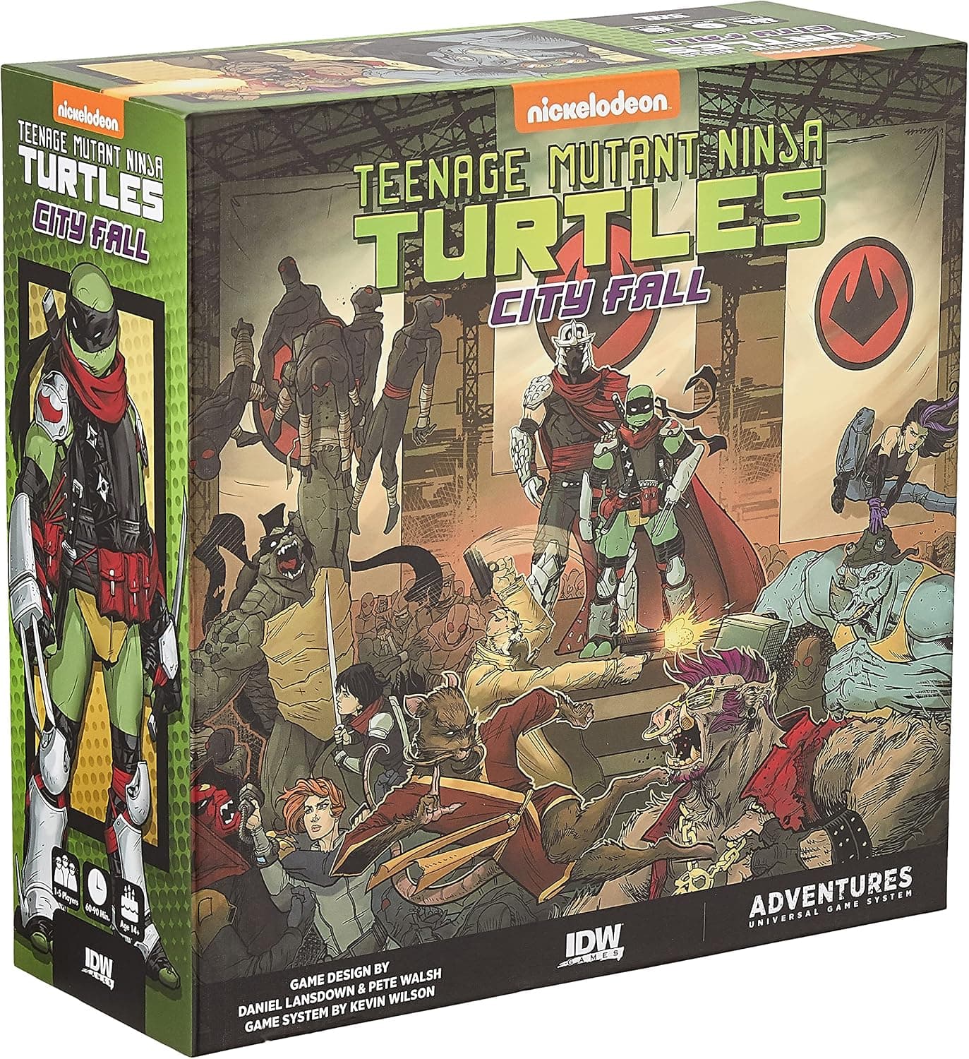IDW Games Teenage Mutant Ninja Turtles Adventures - City Fall