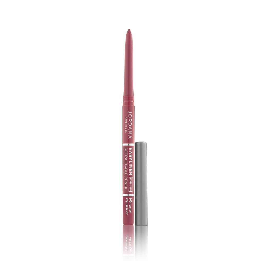 (6 Pack) JORDANA Easyliner For Lips - Baby Berry