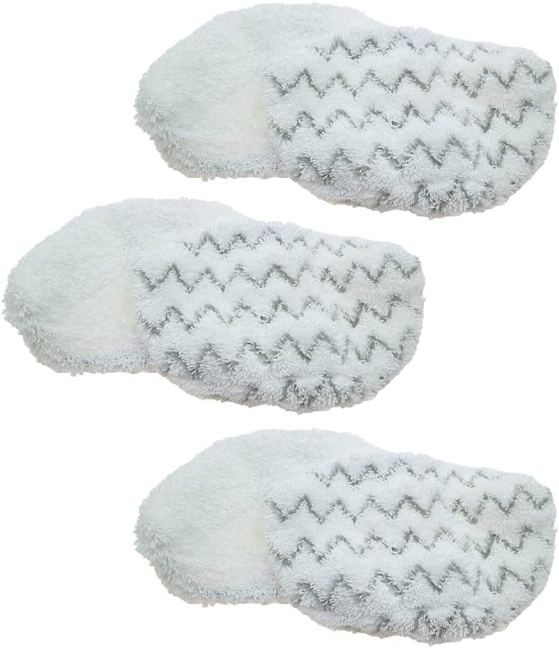 Ronsit Steam Mop Pads Compatible with Bissell 1252 1543 1632 1652 1132 1530 11326 1606670 Symphony Hard Floor Vacuum Steam Series, Fit for Powerfresh 2747A 1606670 Vac & Steam Mop (6)
