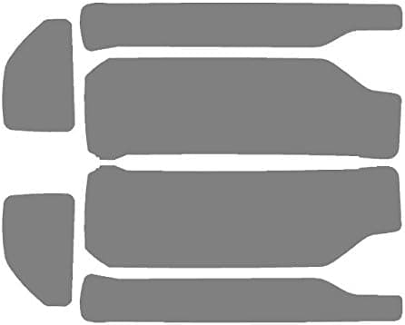 Precut Vinyl Tint Cover for 2016-2018 Chevrolet Silverado Headlights (35% Light Smoke)