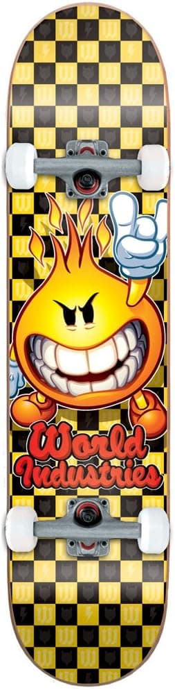 World Industries Checker Flameboy Micro Complete (6.5 X 27.2)
