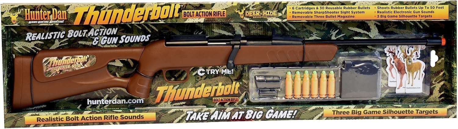 Hunter Dan 038-DHT Deer-Hide Thunderbolt Bolt Action Rifle