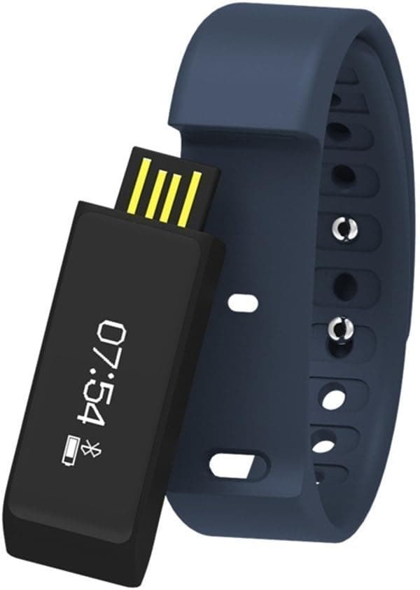 Lp Bracelet Blue Slims Smart Wristwatch I5 Plus Pedometer Sleep Monitoring Digital Time Display Time Wearble Device