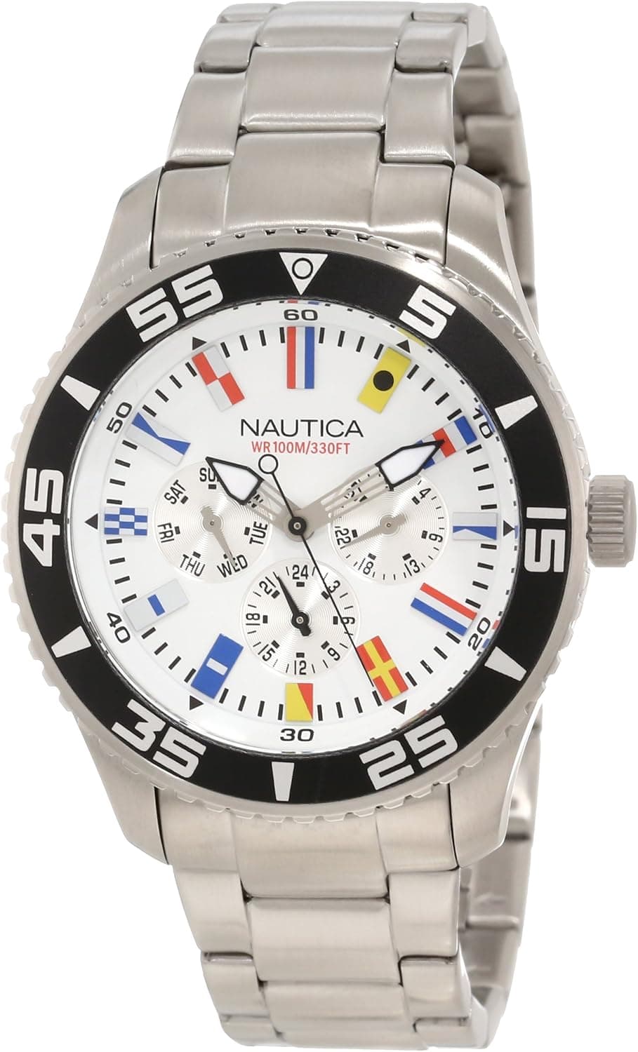 Nautica Men's N14630G NST 07 Flags Classic Analog Watch