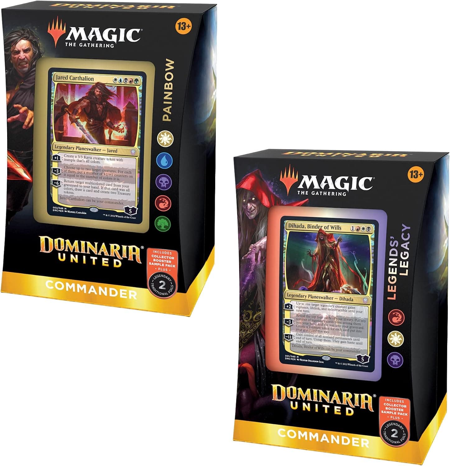 Magic: The Gathering Dominaria United Commander Decks 1 + 2