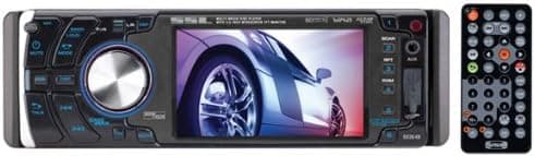 Sound Storm Laboratories SD364B Bluetooth In-Dash DVD/MP3/CD AM/FM Receiver with 3.6-Inch Widescreen TFT Monitor USB, SD/MMC and Front AV Input