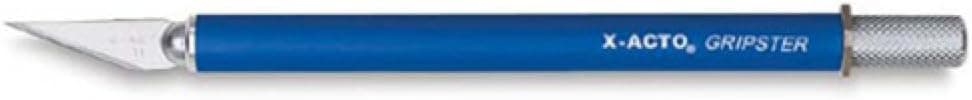 HUNX3626 - Delux X-ACTO Knife w/Soft Grip Safety Cap, Blue