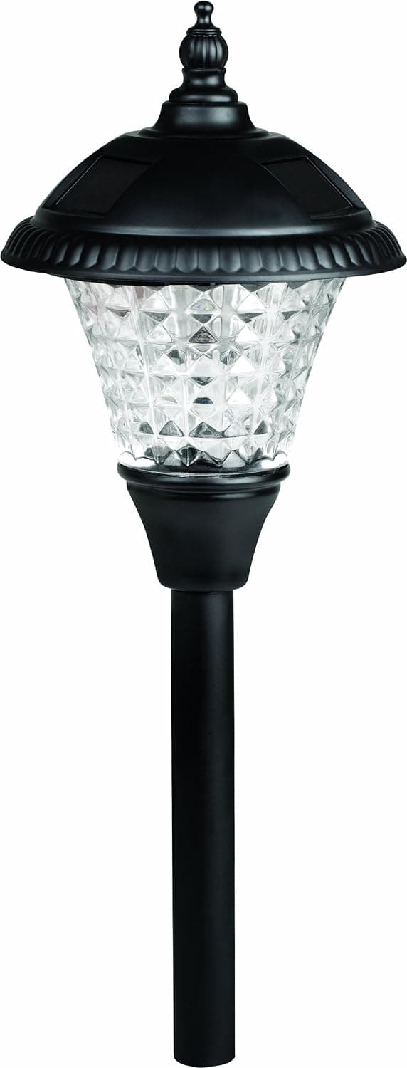 Westinghouse 351104-08R Clifton Solar Pathlight, Black Finish, 4-Piece Set