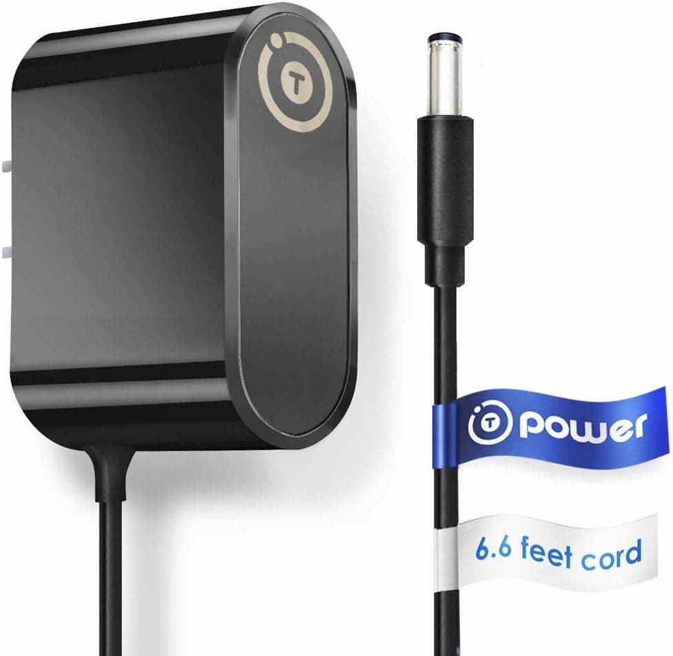 T-Power 12V Charger for Logitech UE 984-000304 984-000181 Boombox S715i S7151 Portable iPod,iPhone Speaker Dock EFS02401200200UL 534-000502 984-000134 Power Supply Ac Dc Adapter