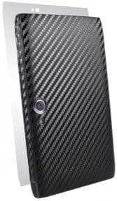 BodyGuardz BZ-ACBA1-1111 Carbon Fiber Armor Full Body Skin with Ultra Tough Screen Protector for Acer Iconia Tab A100 -Black