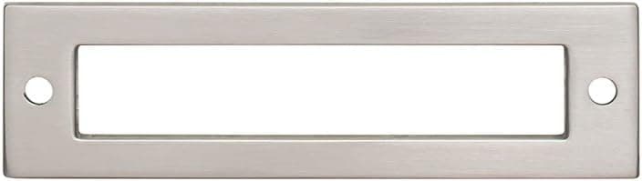 Top Knobs - TK924BSN - Hollin Backplate - Brushed Satin Nickel - Lynwood Collection