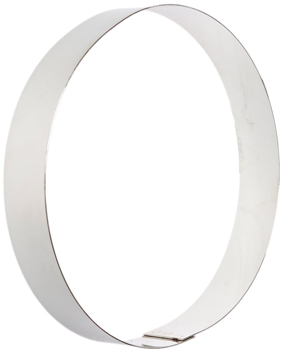 American Metalcraft HB597 Egg/Hash Brown Rings and Slicer, 5.85" Length x 5.65" Width, Silver
