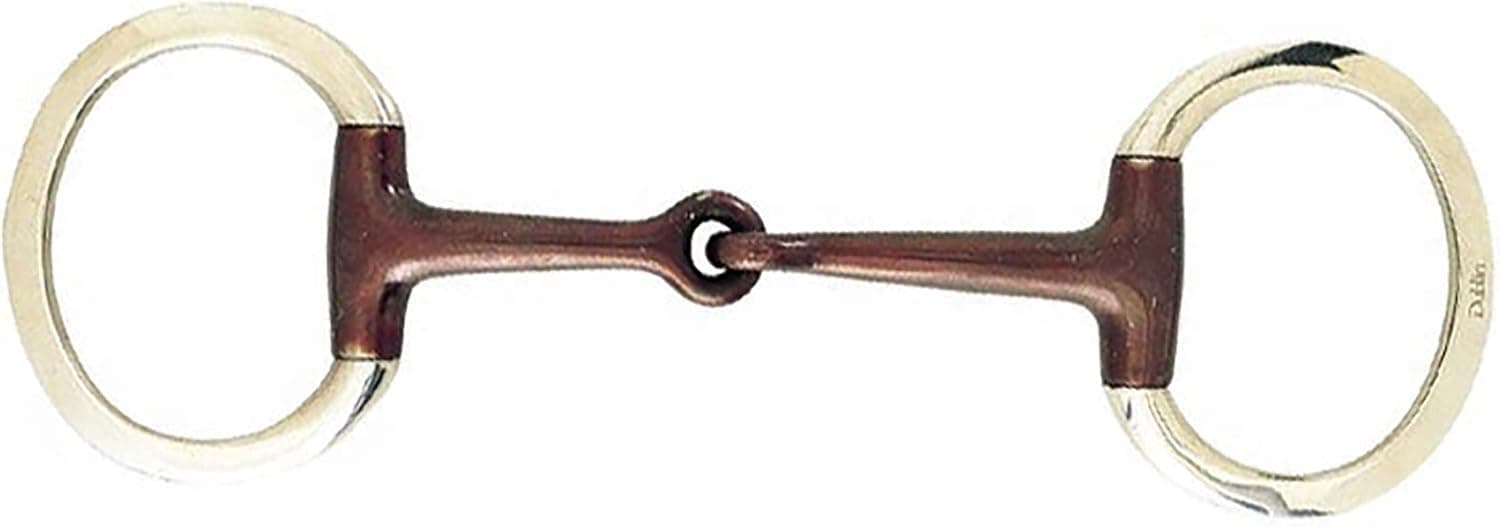 Korsteel Sweet Iron Jointed Eggbutt Snaffle Bit