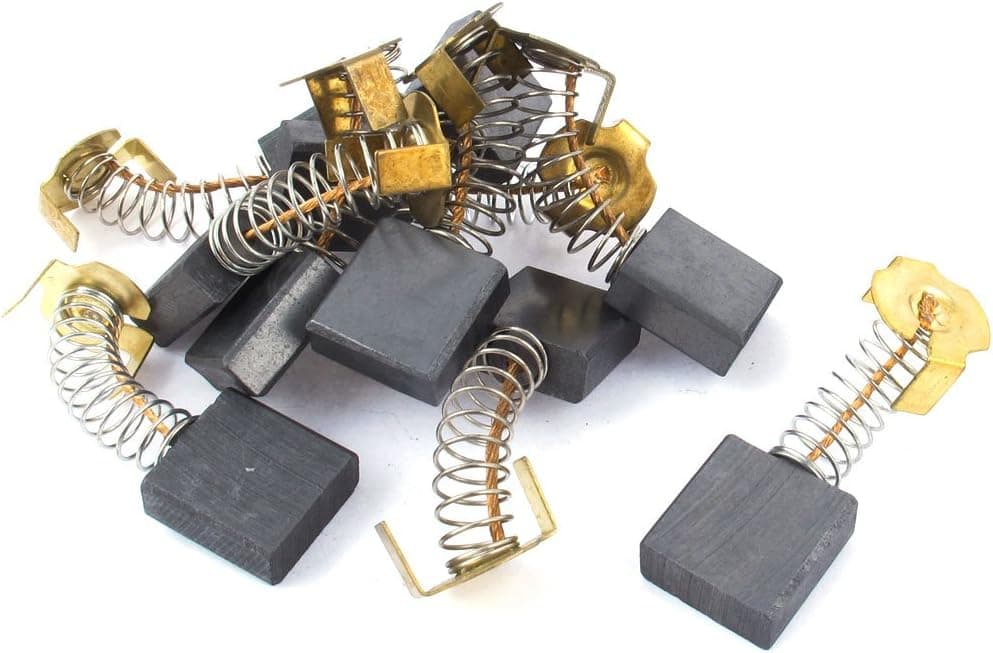 10Pcs 18mm x 17mm x 7mm Power Tool Motor Carbon Brush for Hitachi 180