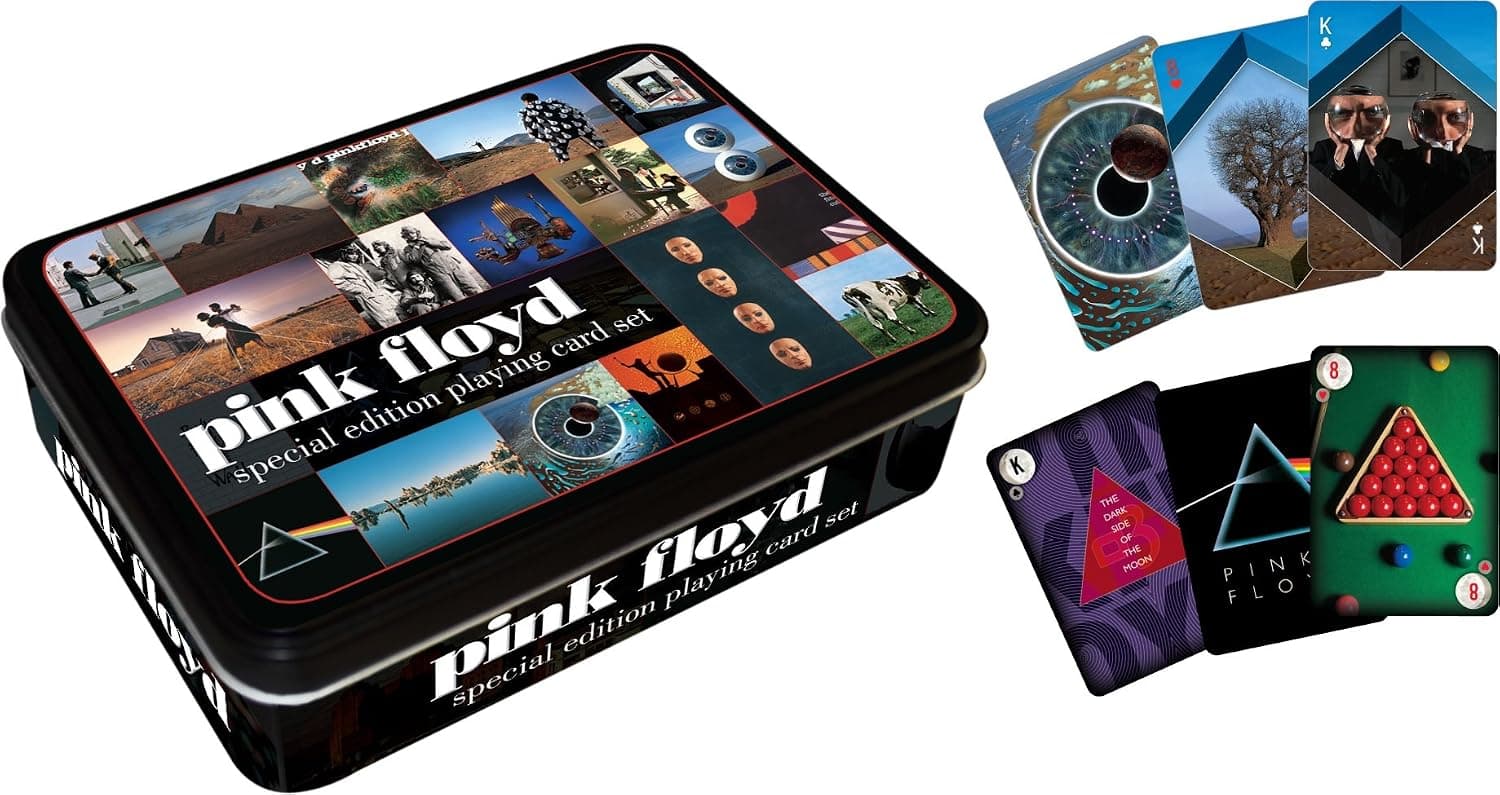 Pink Floyd Playing Card Tin Set