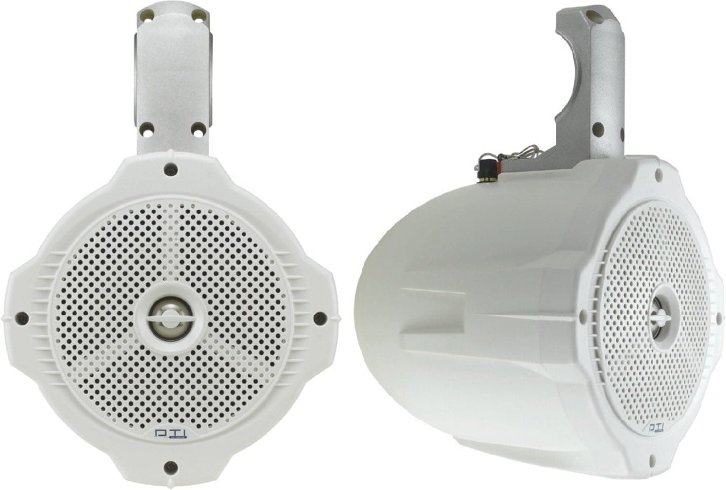 DTI DSWT65 6-1/2” 280 Watts Max Power 2-Way Marine Boat Weatherproof High Power Audio Stereo Heavy Duty Wakeboard Speaker Sound System (Pair)