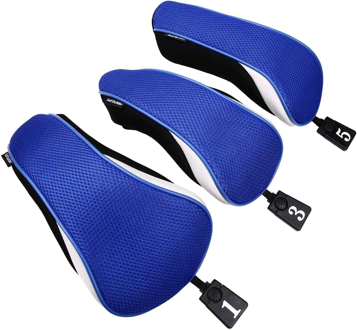 Sword &Shield sports 3pcs/Set Driver # 1 3 5 Fairway Wood Cover Golf Club Headcover