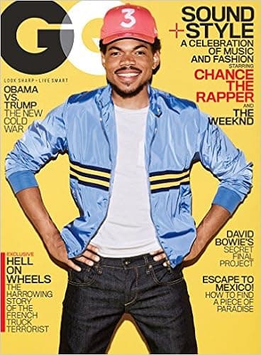 GQ Magazine (February, 2017) Chance The Rapper Cover