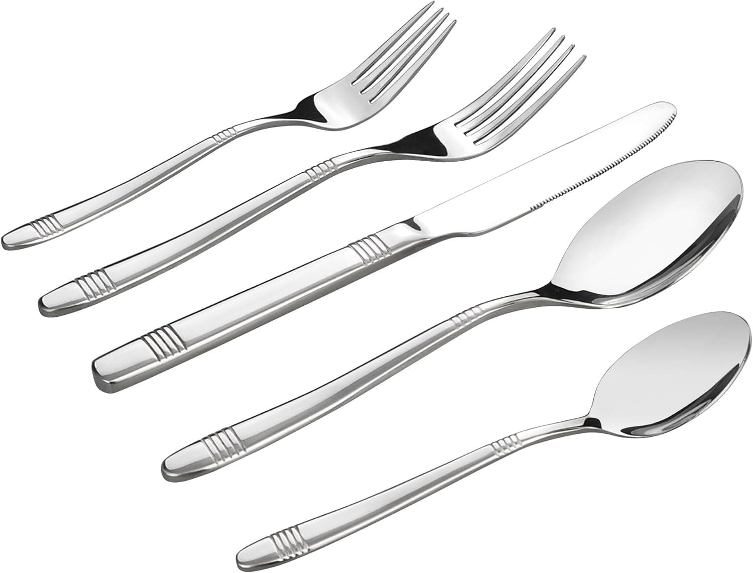 Begale 30-piece Stainless Steel Flatware, Service for 6