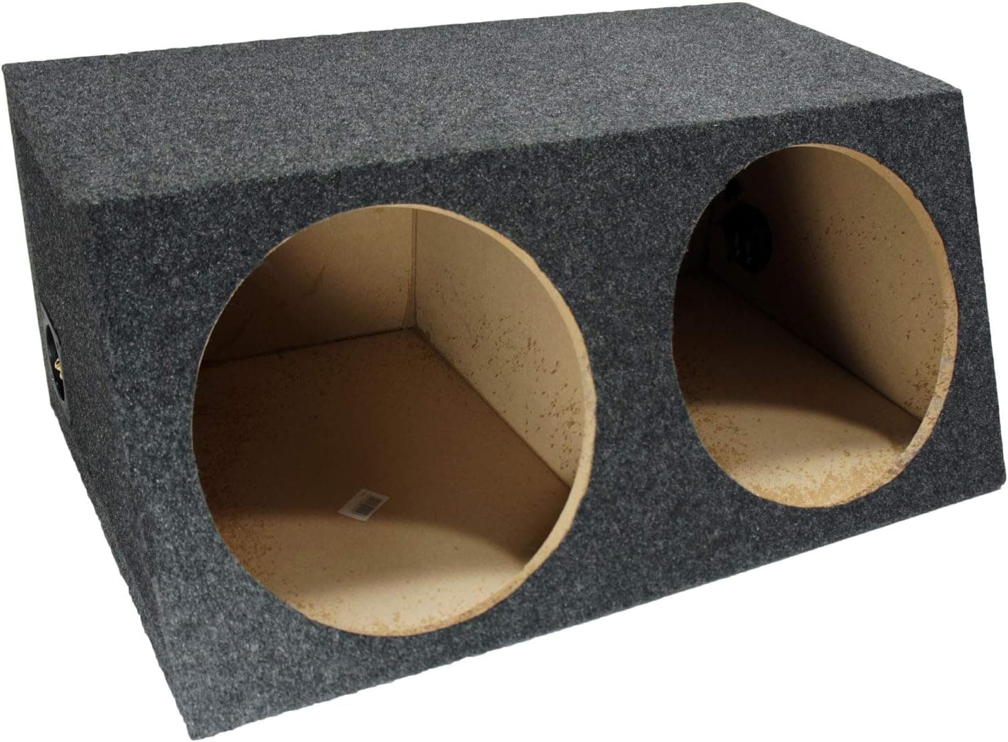 Car Audio Dual 12" Sealed Subwoofer Salnted Hatchback Stereo Sub Box Enclosure