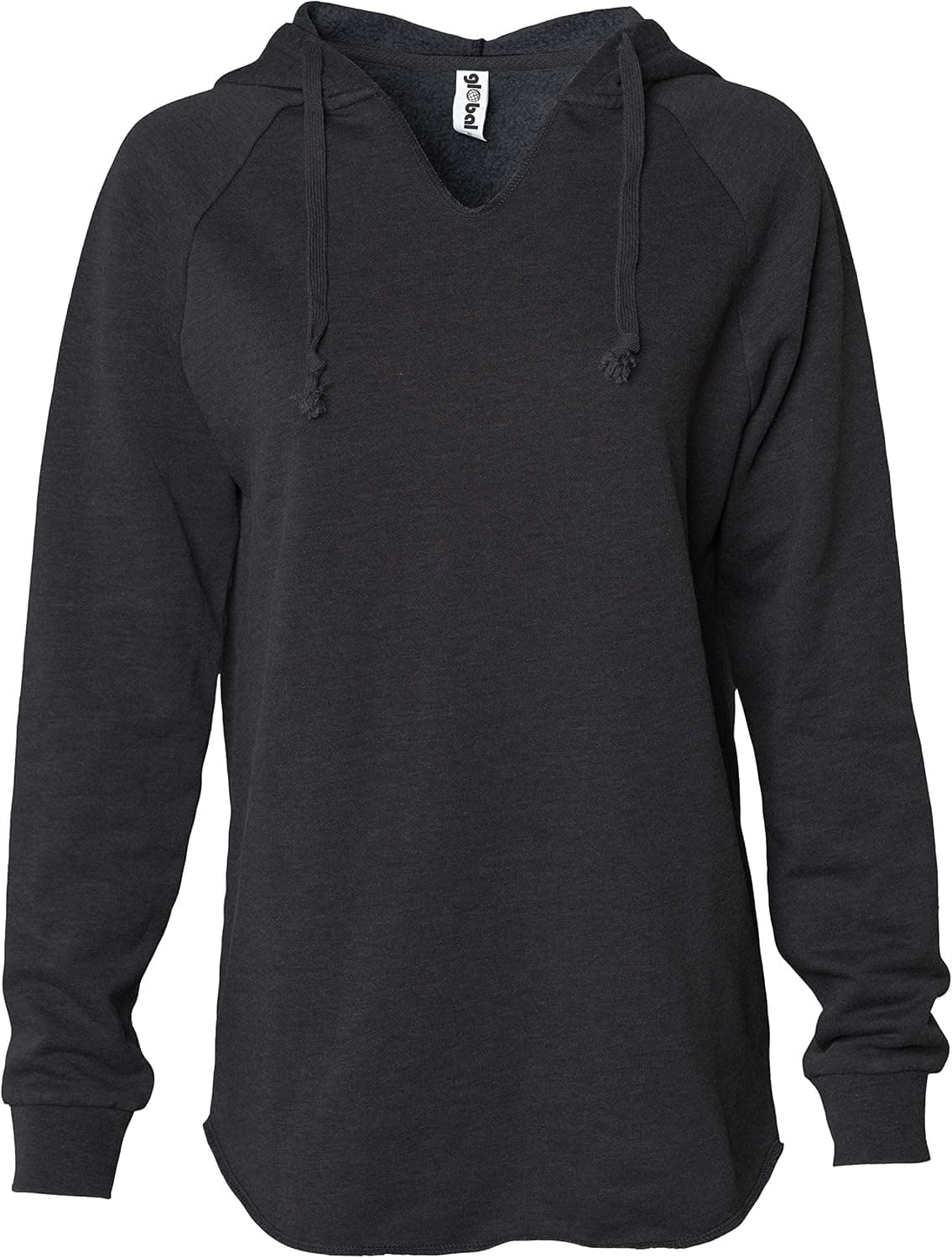 Global Blank Women's Hooded Pullover Sweatshirt Fleece Hoodie