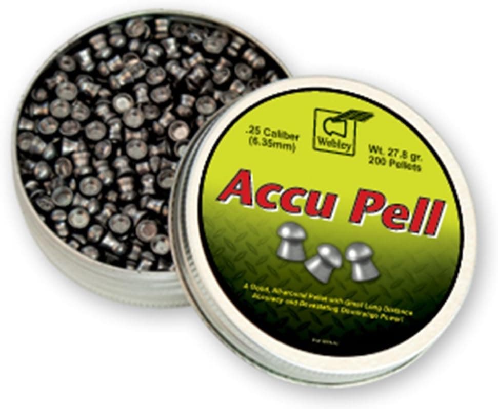 Webley Accupell .25 Caliber Pellets
