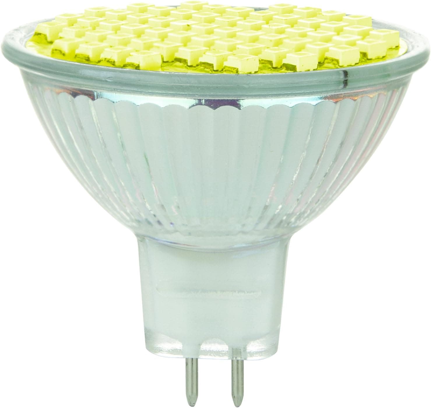 Sunlite 80317-SU MR16/60LED/2W/GU5.3/12V/Y LED 12-volt 2-watt GU5.3 Based MR16 Lamp, Yellow