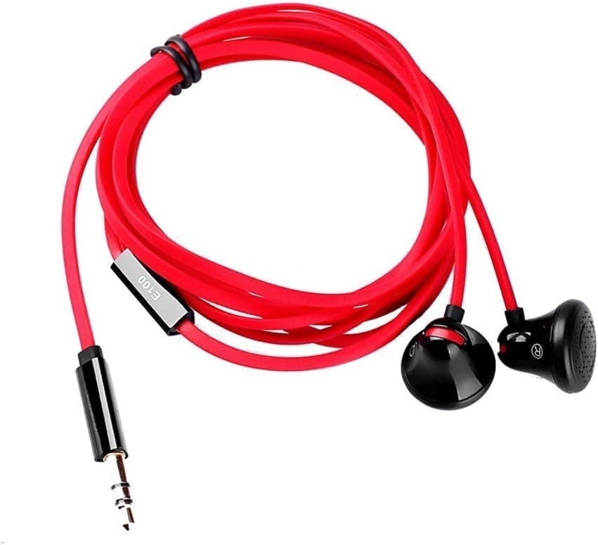 Mrice E100A EarBell Stereo Earphones In-Ear For More Phones and Tablets & MP3/MP4 Players Black