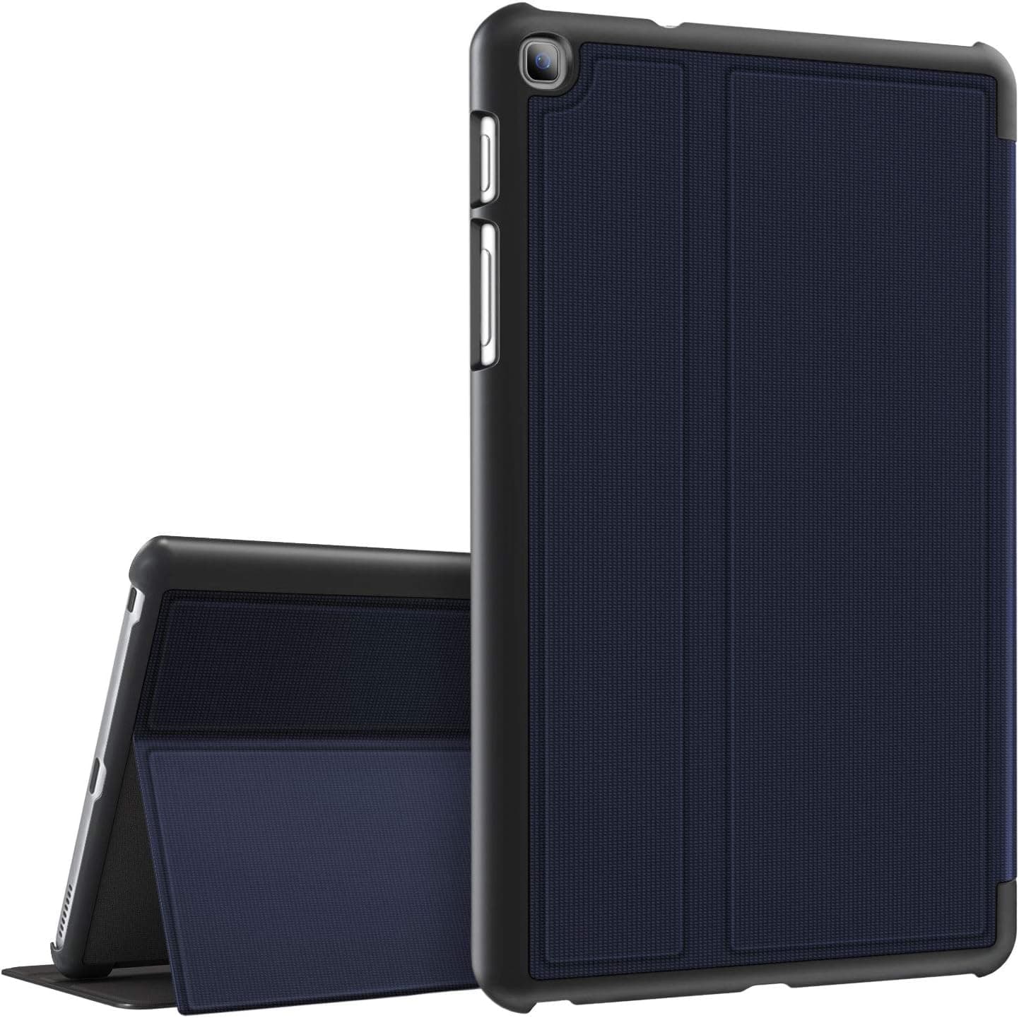 Soke Samsung Galaxy Tab A 8.0 Case 2019 [P200/P205], Premium Shock Proof Stand Folio Case,Multi- Viewing Angles,Soft TPU Back Cover for Galaxy Tab A 8.0 inch Tablet(Dark Blue)