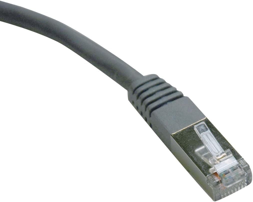 Tripp Lite Cat6 Gigabit Molded Shielded Patch Cable (RJ45 M/M) - Gray, 7-ft.(N125-007-GY)