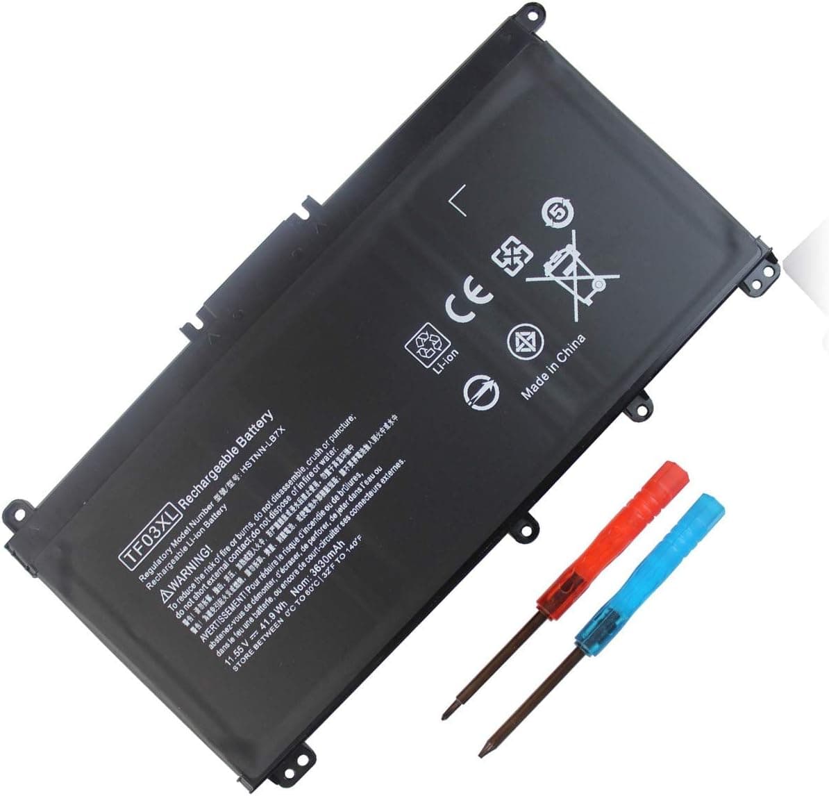TF03XL TF03041XL 920046-421 920070-855 920046-121 Battery Compatible with HP Pavilion 14-BF 15-CC 15-CD 15-cc154cl 15-cc060wm 15-cc152od 15-cc055od 15-cd040wm 17-AR007CA 17-AR050WM HSTNN-IB7Y