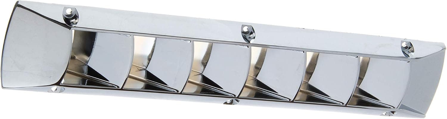 Attwood 1495B5 Corrosion-Resistant Marine Louvered Vent, Black Finish