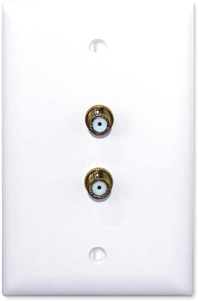Advanced Dynamics ADSWP1 White Splitter Or Wallplate Pro Original - White