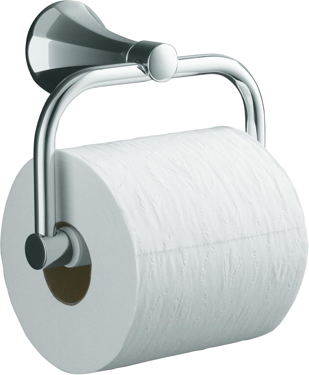 KOHLER K-480-CP Memoirs Toilet Tissue Holder with Classic Design, Polished Chrome