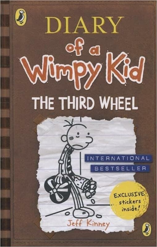 Diary of a Wimpy Kid: The Third Wheel book & CD