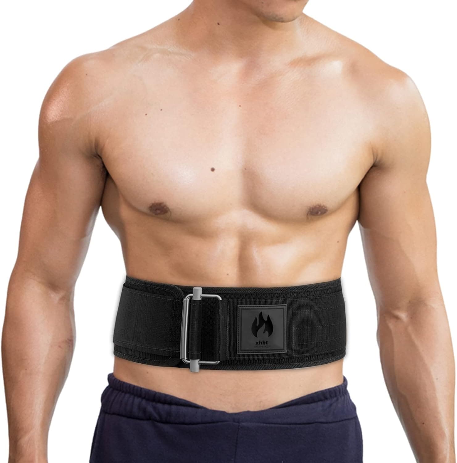 Gallery Exhibit Waist Trainer Olympic Weight Lifting Belt for Men and Women - For Serious Functional Fitness with Advanced Waist Trainer Technology to Slim Your Midsection | Available in 3 Sizes