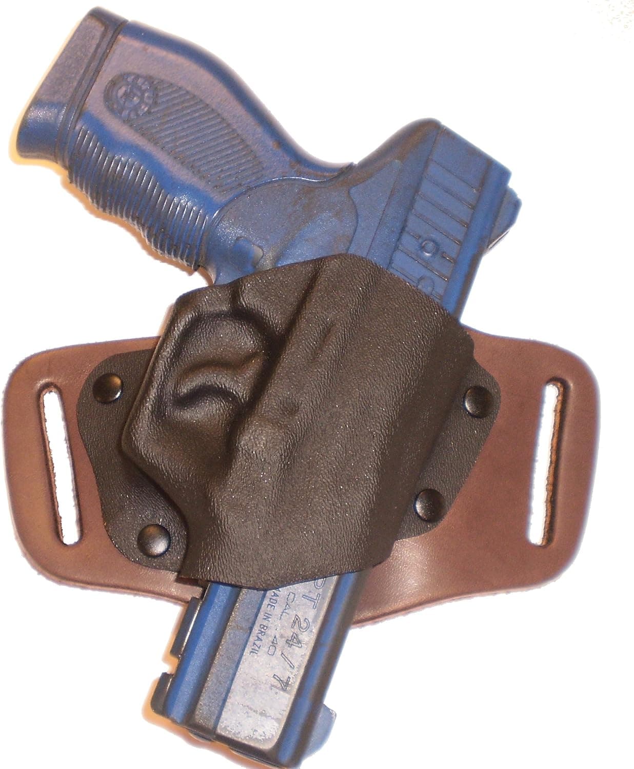 Pro Carry Ruger LC9 Laserguard OWB Right Hand Brown Gun Holster Quick Slide