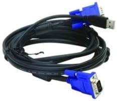 D-Link Systems, Inc. DKVM-CU 6-Feet 2 in 1 USB KVM Cable