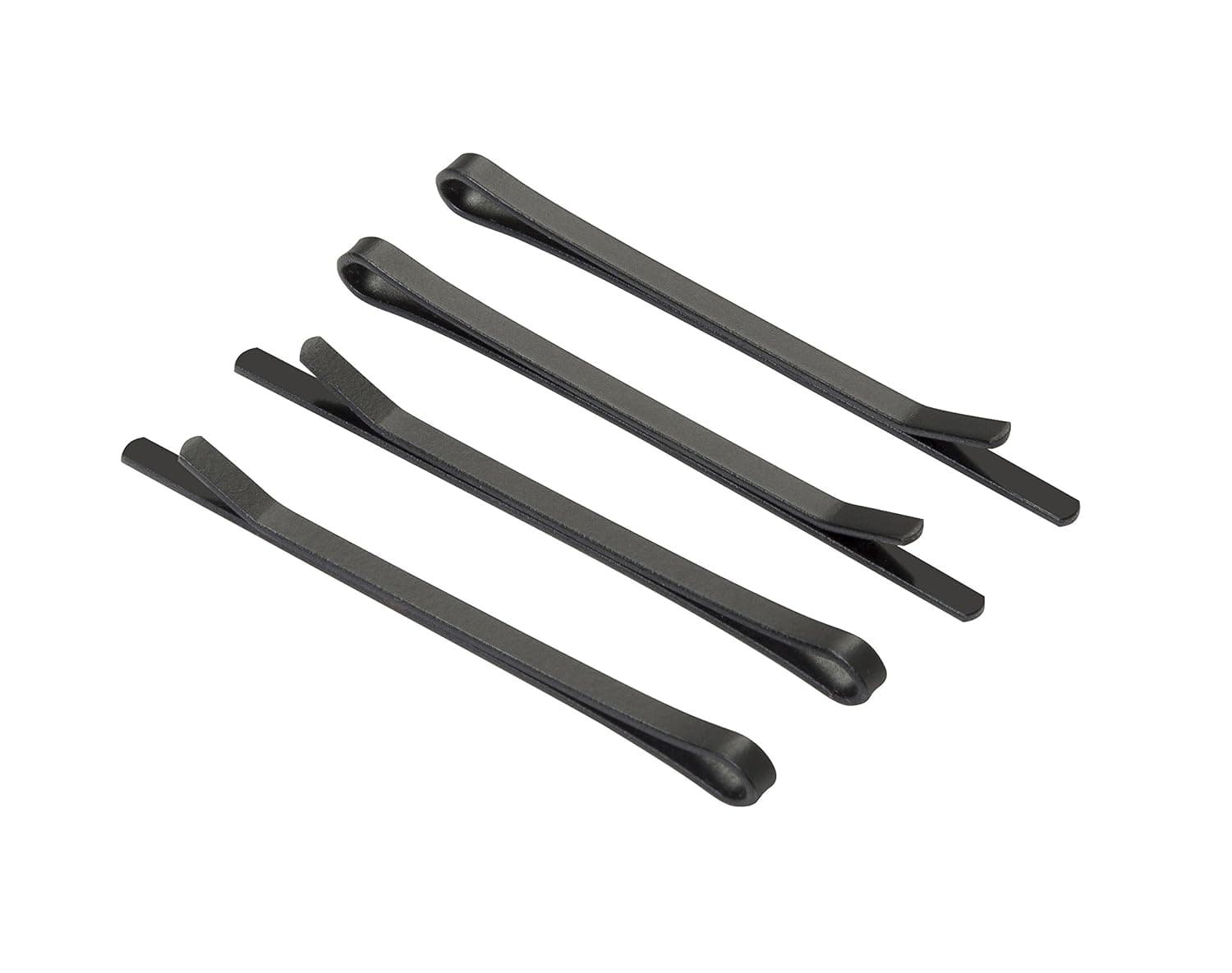 1907 Matte Thin Bobby Pins, Black NHC001