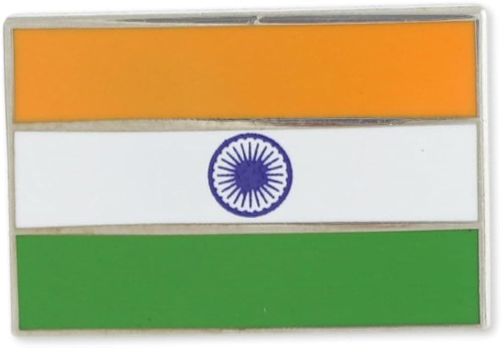 Indian Flag India Ashoka Chakra Enamel Lapel Pin– 1 Pin