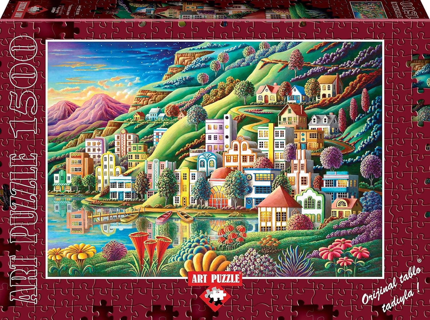 Heidi Puzzles - Hidden Harbor 1500 Piece Jigsaw Puzzle - 33.5 x 23.5 inches - Imported from Turkey