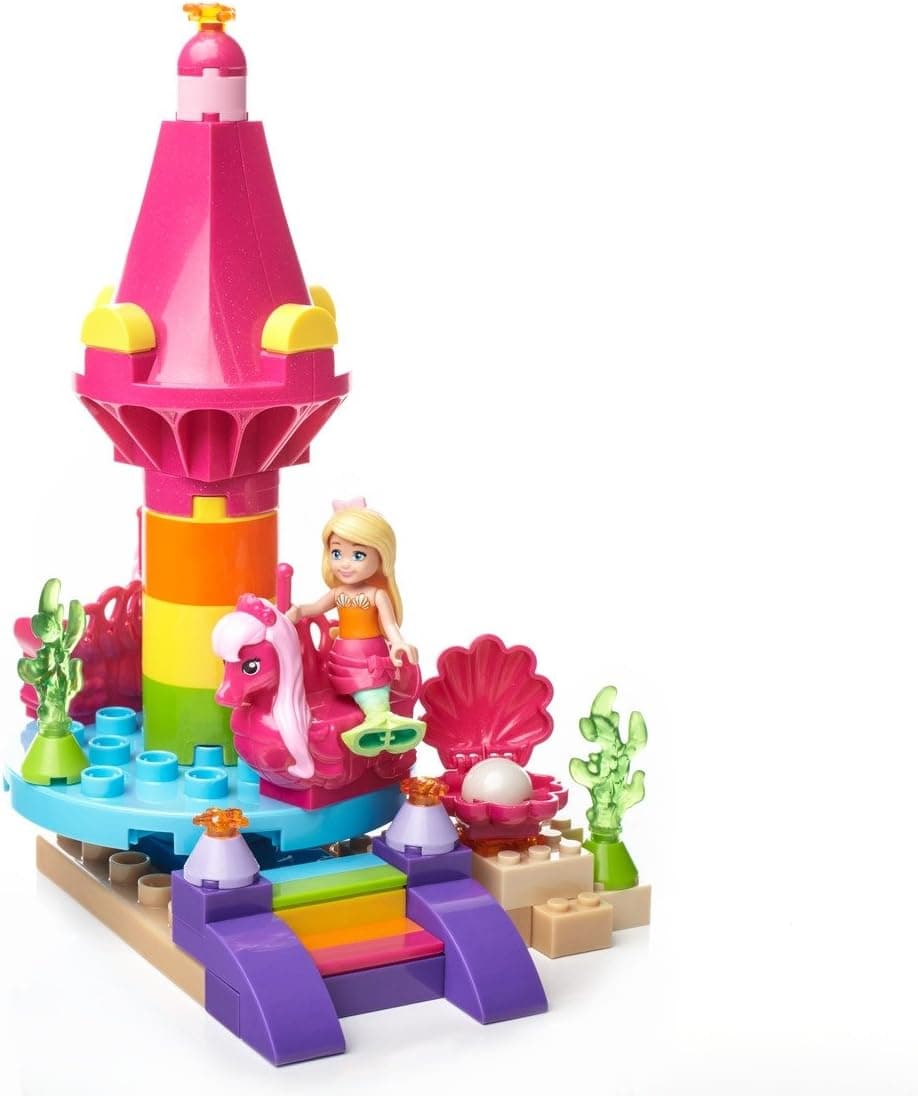 Mega Construx Barbie Seahorse Carousel