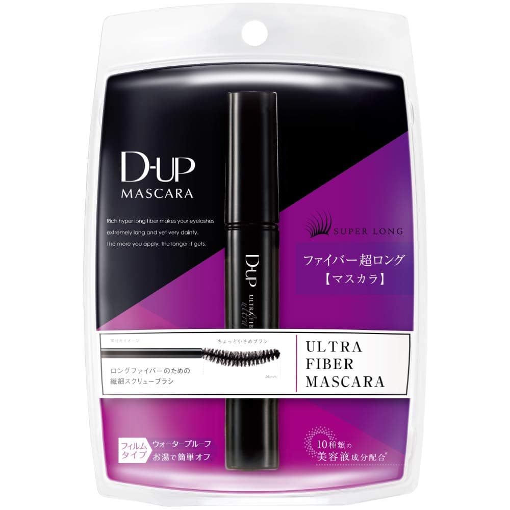D-UP Ultra Fiber Mascara Super Long Made in Japan