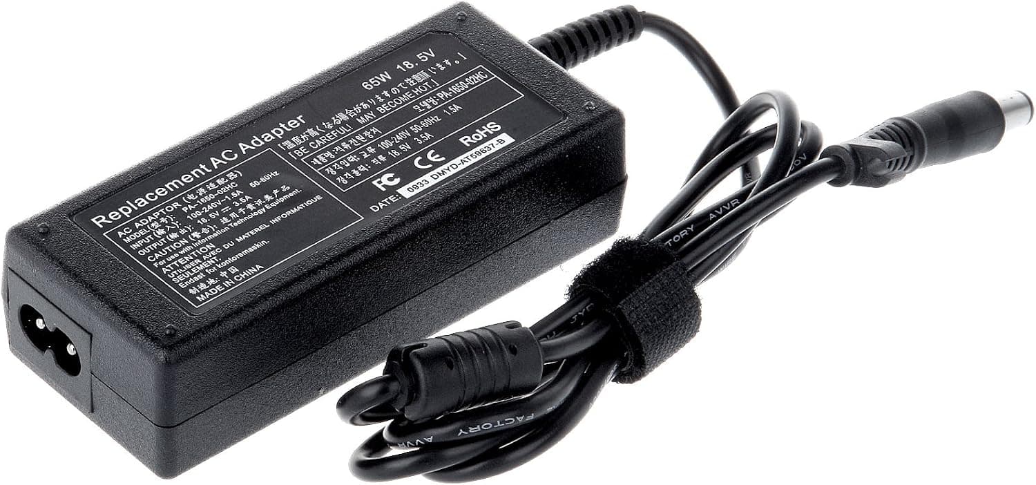 INEEDUP 65W AC Adapter for HP Envy DV4T-5200 DV6-7210US DV6-7211NR M6-1205dx HP Essential 3105M 3115 3115M Laptop Charger